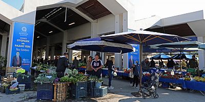 Kemer Kapalı Pazar Yeri Projesi’ne esnaf ve vatandaştan tam not  