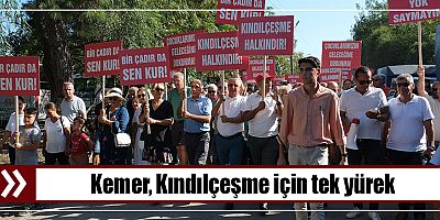 Kemer, Kındılçeşme için tek yürek