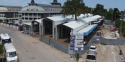 Kemer Otopark ve Pazar Yeri turizm sezonuna hazır