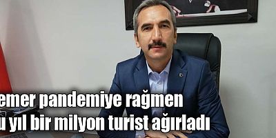 Kemer pandemiye rağmen bu yıl bir milyon turist ağırladı