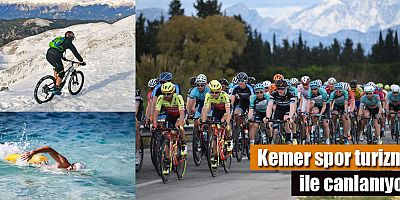 Kemer spor turizmi ile canlanıyor