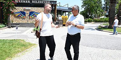 Kemer tanıtım çekimleri devam ediyor