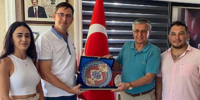 Kemer TÜRSAB’dan Başkan Topaloğlu’na ziyaret