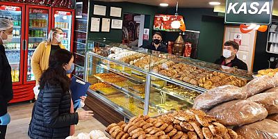 Kemer Zabıta Müdürlüğü'nden pastanelere denetim