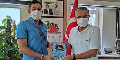 Kemerli yazardan Başkan Topaloğlu'na ziyaret