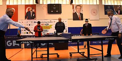 KEMİAD 2. Kemer Açık Masa Tenisi Turnuvası başladı