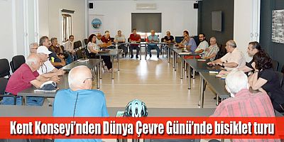 Kent Konseyi’nden Dünya Çevre Günü’nde bisiklet turu