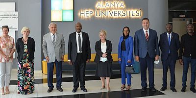 Kenya’nın Ankara Büyükelçisi’nden Alanya HEP’e ziyaret