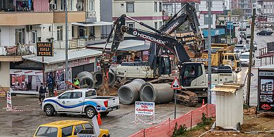 Kepez 21. Cadde’nin yağmur suyu problemini de çözdü