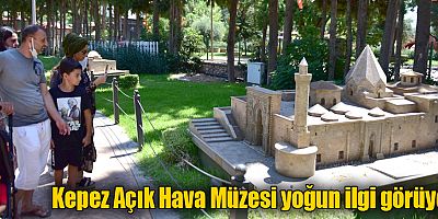 Kepez Açık Hava Müzesi yoğun ilgi görüyor  