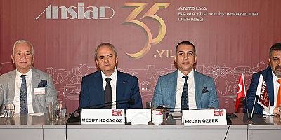 Kepez Belediye Başkanı Mesut Kocagöz ANSİAD'ın konuğu oldu