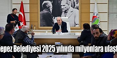 Kepez Belediyesi 2025 yılında milyonlara ulaştı