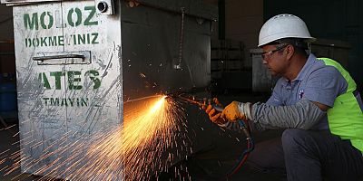 Kepez Belediyesi’nden Ekonomik ve Sürdürülebilir Konteyner Üretimi