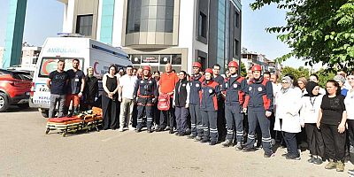 Kepez Belediyesi’nden gerçeğini aratmayan deprem tatbikatı