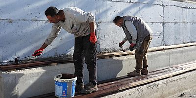 Kepez Belediyesi’nden okullara estetik dokunuş