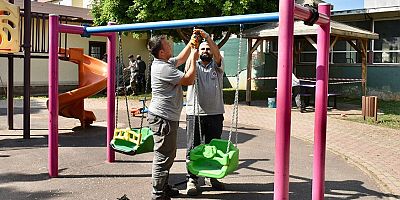 Kepez Belediyesi’nden Yükseliş mahalle parkına konforlu dokunuş