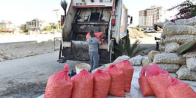 Kepez’de 1,5 ton patates imha edildi