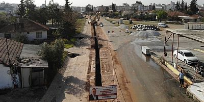 Kepez’de 10 mahallede kanalizasyon çalışması sürüyor