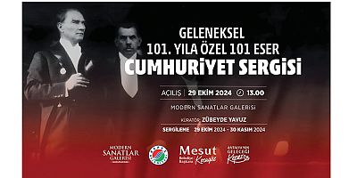 Kepez’de ‘101. Yıla Özel 101 Eser Cumhuriyet Sergisi’
