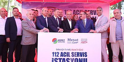 Kepez’de 112 Acil Sağlık İstasyonu’nun temeli atıldı