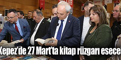 Kepez’de 27 Mart’ta kitap rüzgarı esecek