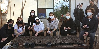 Kepez’de Ata tohumları fidana dönüşüyor