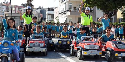 Kepez’de bugün dersimiz ‘Trafik’