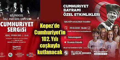 Kepez’de Cumhuriyet’in 102. Yılı coşkuyla kutlanacak