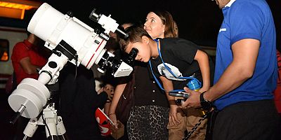 Kepez’de Cumhuriyet ve Bilimle Gece Gözlemi