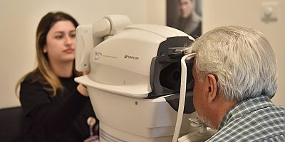 Kepez’de göz muayenelerinde hız ve konfor