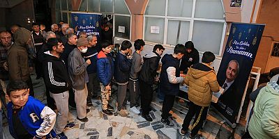 Kepez’de her gün lokmayla ağızlar tatlanıyor