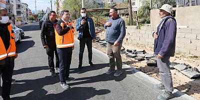 Kepez’de kilit taşlı yolların dönüşümü tamam