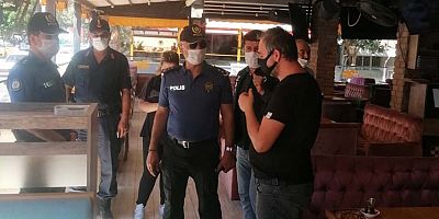 Kepez’de koronavirüs denetimi