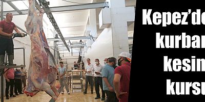 Kepez’de kurban kesim kursu