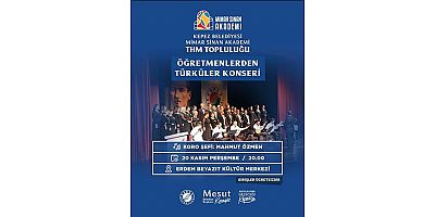 Kepez’de Öğretmenler Günü’ne özel türküler konseri