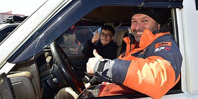 Kepez’de özel çocuklara Offroad turu