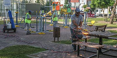 Kepez’de yenilenen park sayısı 45 oldu