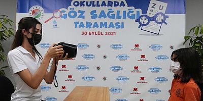 Kepez’den 15 bin öğrenciye göz taraması