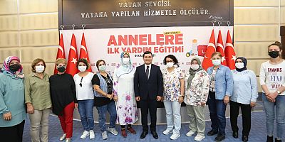 Kepez’den 155 anneye ilk yardım sertifikası