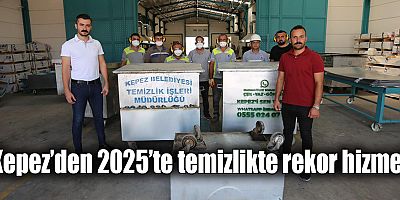 Kepez’den 2025’te temizlikte rekor hizmet