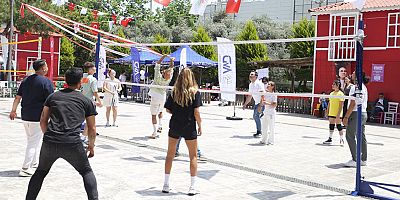 Kepez’den Anne Çocuk Voleybol Festivali