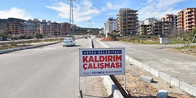 Kepez’den engelsiz kaldırım