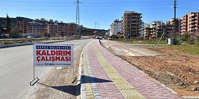 Kepez’den engelsiz kaldırım