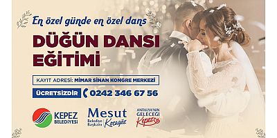 Kepez’den evlenecek çiftlere müjde!