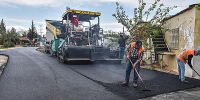 Kepez’den Habibler’e 58 bin ton asfalt