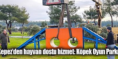 Kepez’den hayvan dostu hizmet: Köpek Oyun Parkı