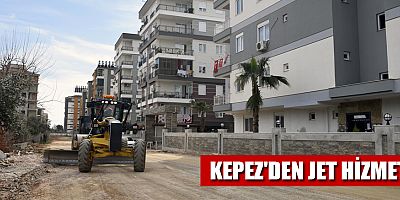 Kepez’den jet hizmet  