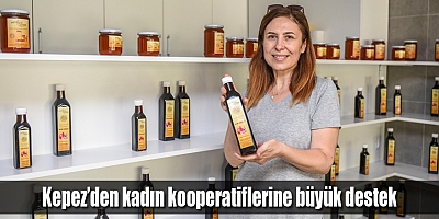 Kepez’den kadın kooperatiflerine büyük destek