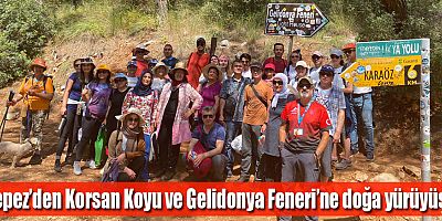 Kepez’den Korsan Koyu ve Gelidonya Feneri’ne doğa yürüyüşü