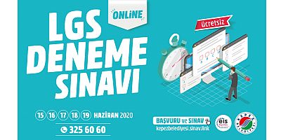 Kepez’den LGS online deneme sınavı